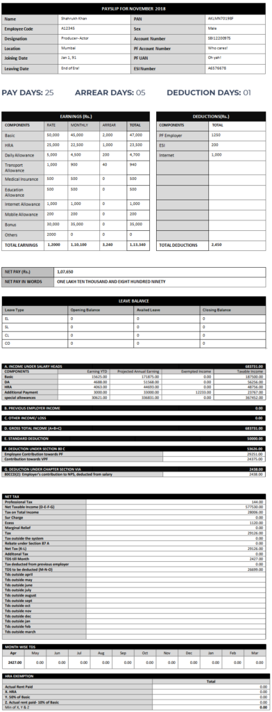 Payroll Guides Hrms
