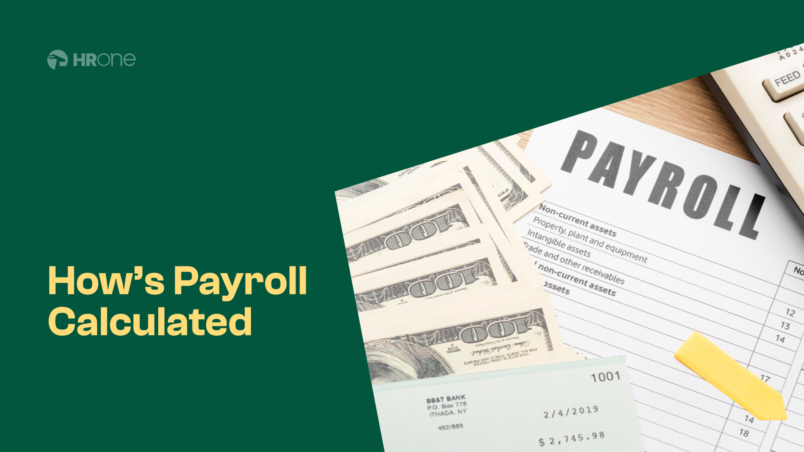 Payroll Calculation: A Step-By-Step Guide For Hrs